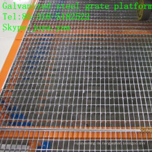 Galvanisierte Stahlgitter-Plattform